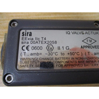 Rotork 00ATEX2058 Sira IQ Valve Actuator Setting Tool - Used