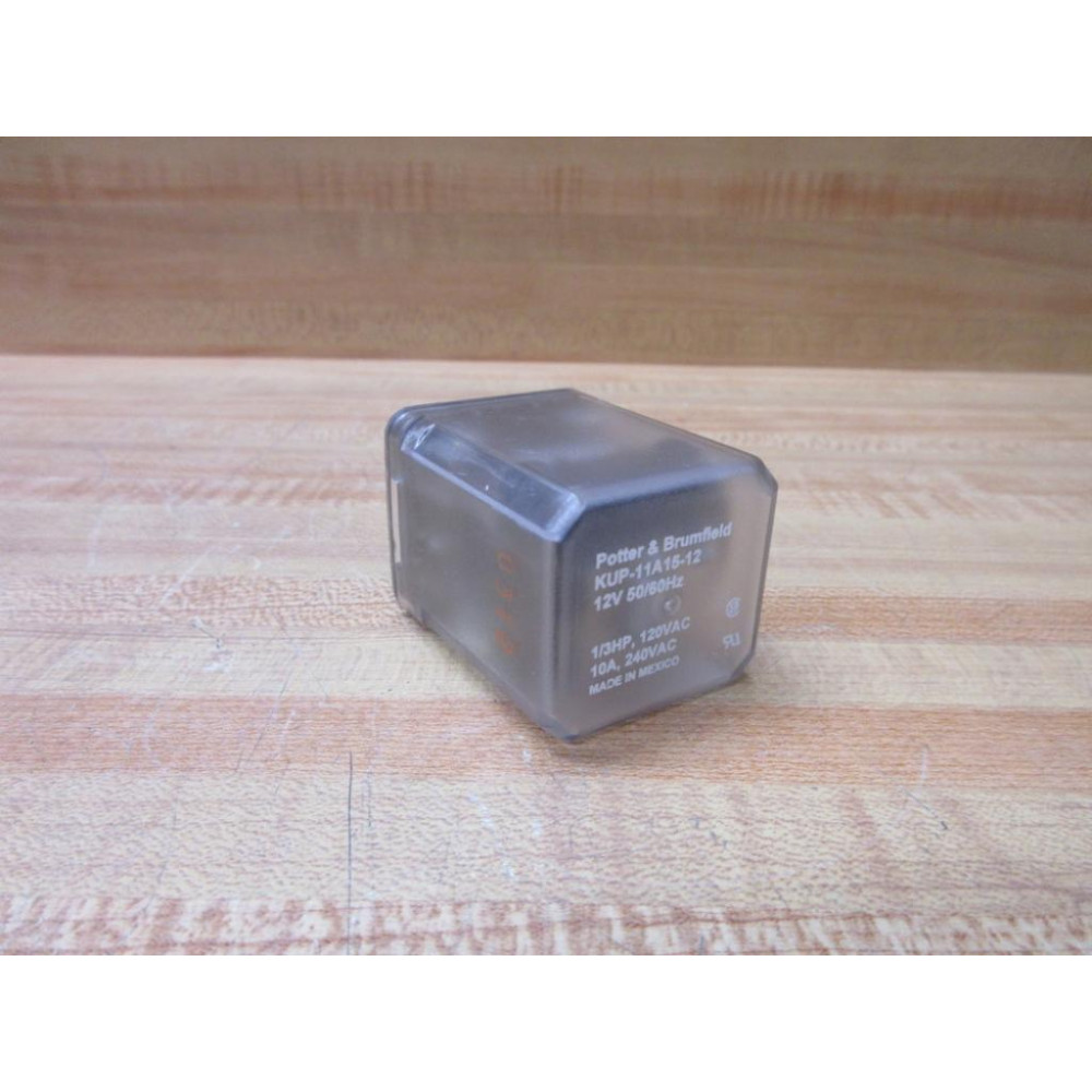 Potter & Brumfield KUP-11A15-12V Relay KUP11A1512V . - New No Box