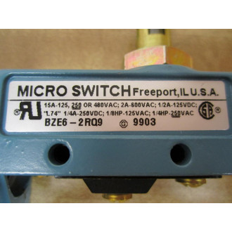 Honeywell Micro Switch BZE6-2RQ9 Limit Switch BZE62RQ9
