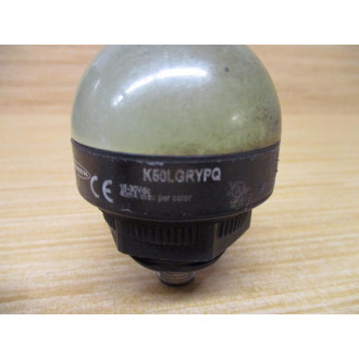Banner K50LGRYPQ EZ-Light Indicator 18-30Vdc - Used