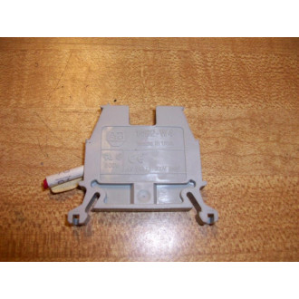 Allen Bradley 1492-W4 Terminal Blocks Gray 1492-W4 (Pack of 17) - Used