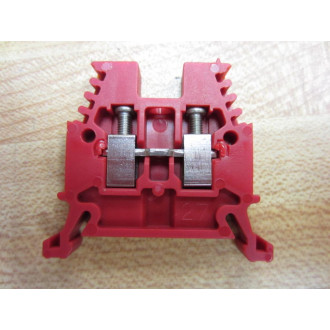 Allen Bradley 1492-W4 Terminal Blocks Red 1492-W4R (Pack of 47) - New No Box