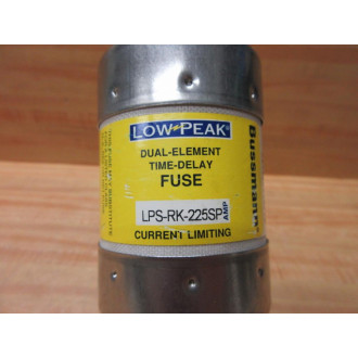 Buss LPS-RK-225SP Bussmann Fuse Cross Ref 6F330 Short Body - Used