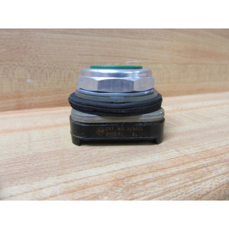 Allen Bradley 800T-A1 Push Button Green Series B (Pack of 2) - Used