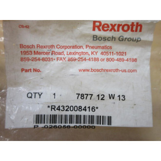 Rexroth Bosch Group R432008416 Valve Repair Kit 787712W13