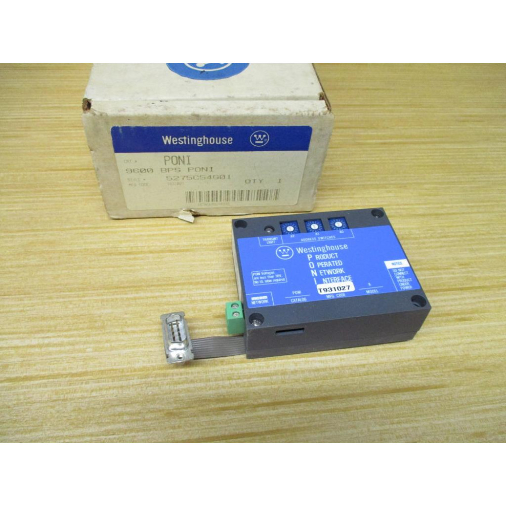 Westinghouse 5275C54G01 Product Operated Network Interface PONI