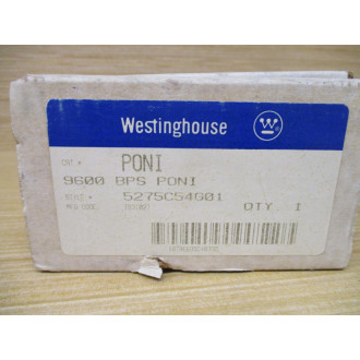 Westinghouse 5275C54G01 Product Operated Network Interface PONI