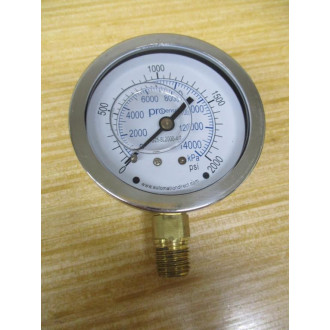 ProSense G25-SL2000-4LB Pressure Gauge G25SL20004LB