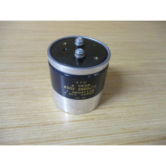 GYU CE33 Capacitor 450V 3900µFM - New No Box