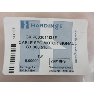 Hardinge GX P003011I33E Cable GXP003011I33E