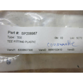 SP208987 Tee Fitting (Pack of 26)
