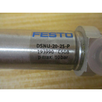 Festo DSNU-20-25-P ISO Cylinder 193990 - New No Box