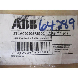 ABB 2TLA020205R6300 JSM 50G Bracket For Key Switches