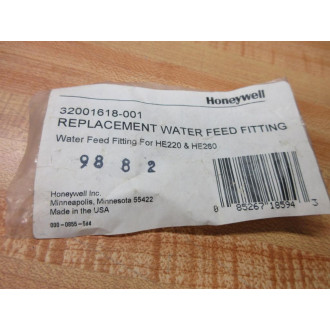 Honeywell 32001618-001 Water Feed Fitting 32001618001 (Pack of 7) - New No Box
