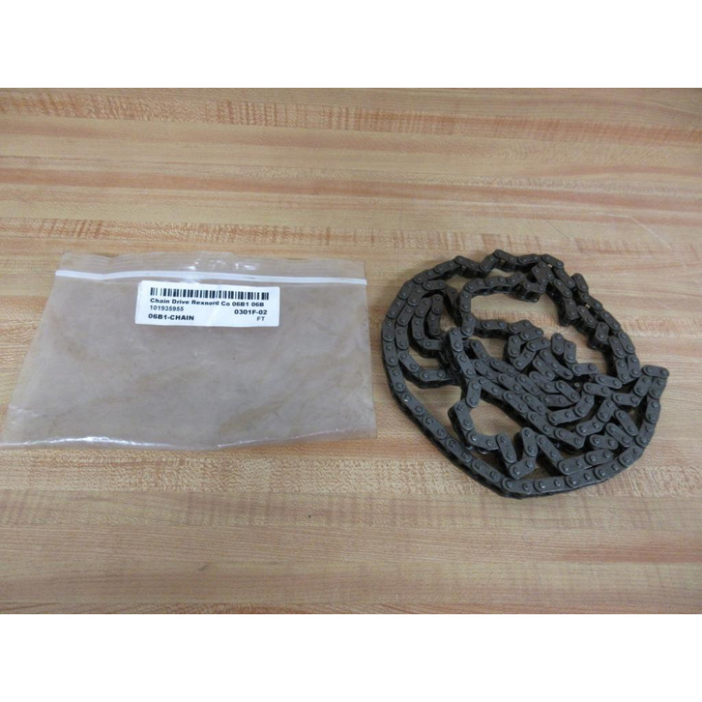 Rexnord 06B1 Roller Chain Drive 06B1 6' 101935955 - New No Box