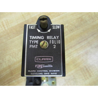 Joslyn Clark PMT FOLIO 2 PMTFOLIO2 Timing Relay - Used