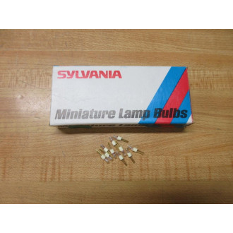 Sylvania 7714 Miniature Lamp Light Bulbs (Pack of 10)