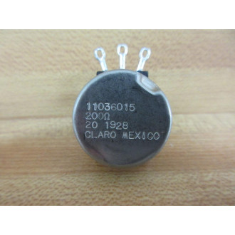 Clarostat 11036015 Potentiometer 200Ω - New No Box