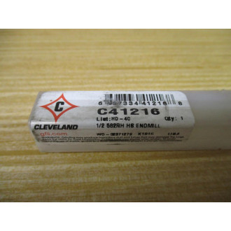 Cleveland C41216 Square End Mill 12"