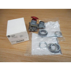 Allen Bradley 800T-NX1345 Dual Push Button Assembly Ser. T