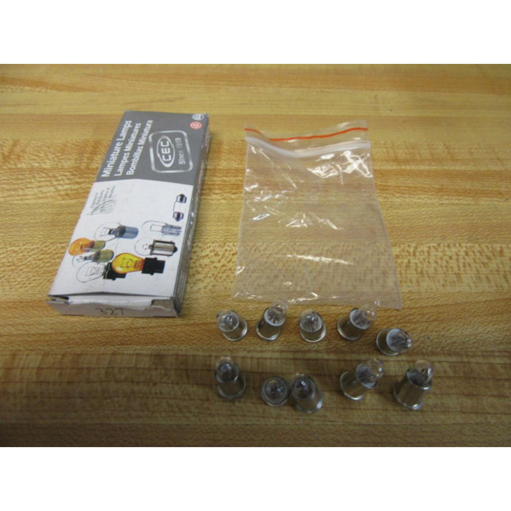 Chicago Miniature 327 Lamp Light Bulb (Pack of 10)