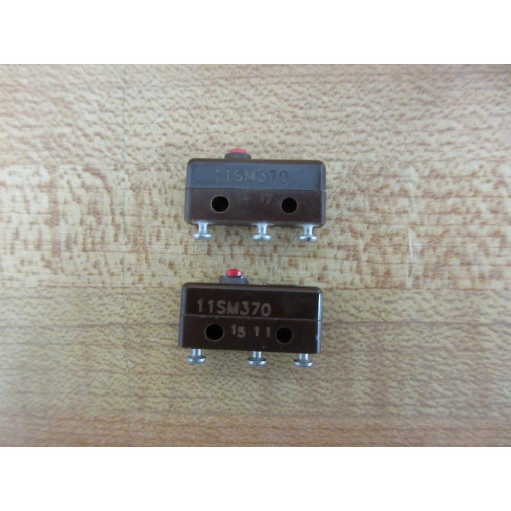 Microswitch 11SM370 Micro Switch (Pack of 2) - New No Box