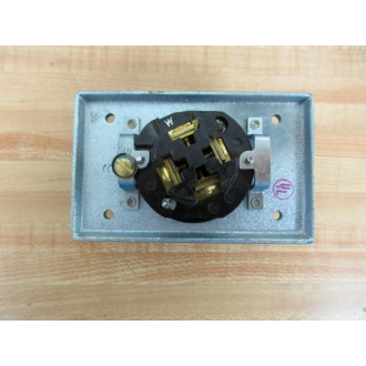 A-H & H 20A250VDC Power Lock Plug - New No Box