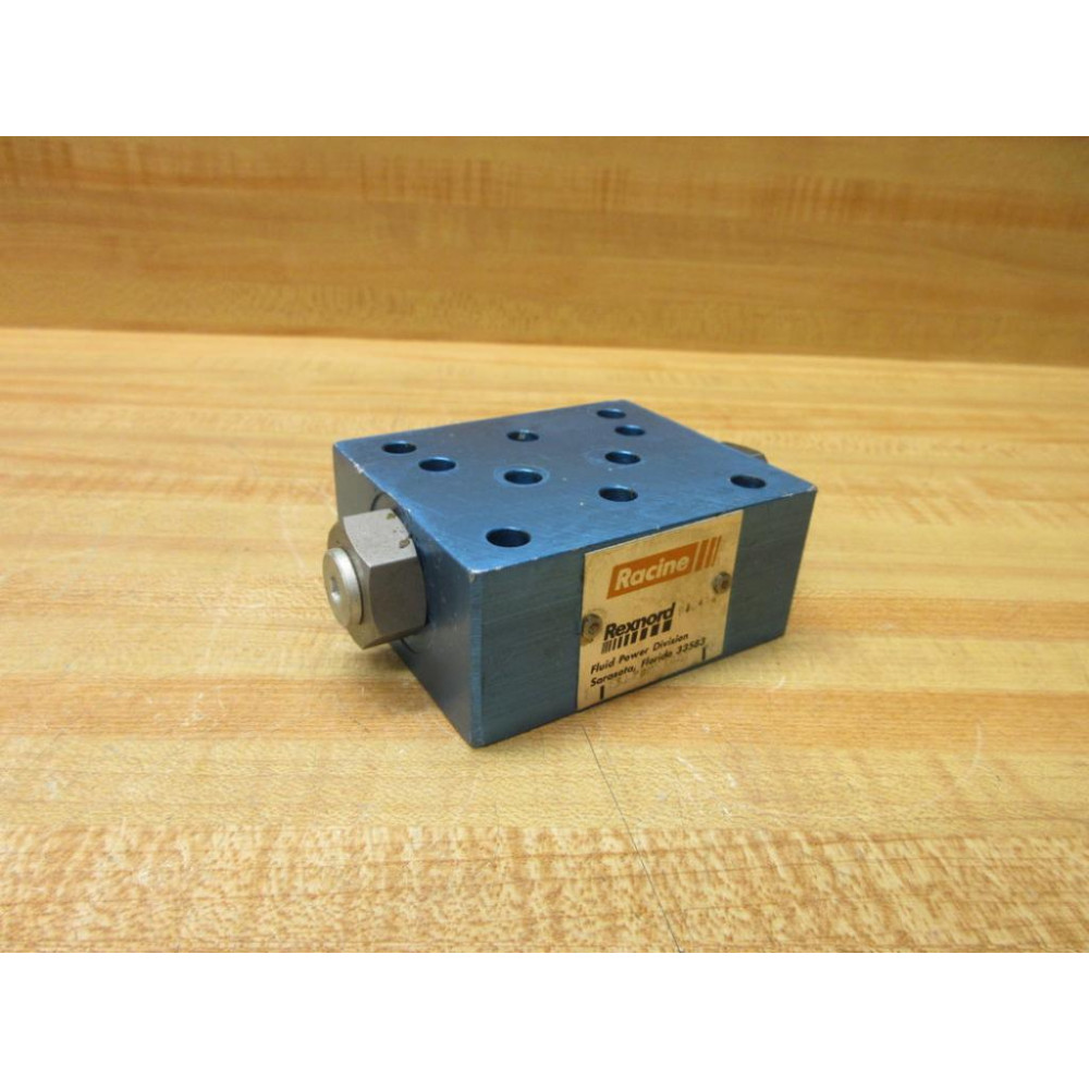 Racine FB1-PDHM-102N-83 Rexnord Valve FB1-PDHM-102N - Used