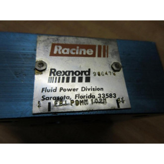 Racine FB1-PDHM-102N-83 Rexnord Valve FB1-PDHM-102N - Used
