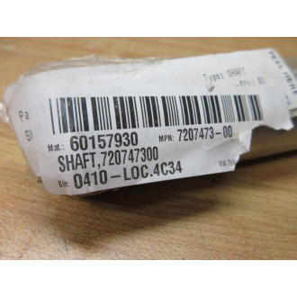 7207473-00 Shaft 720747300 - New No Box