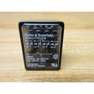 Potter & Brumfield KHAU-17D11-6 Siemens Relay KHAU17D116