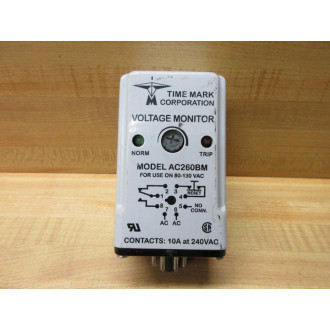 Time Mark AC260BM-80-130 Voltage Monitor AC260BM - Used