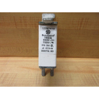 Buss 170M1419 Bussmann Fuse Link - Used