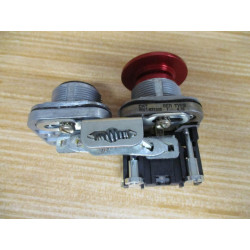 Allen Bradley 800T-NX1345 Dual Push Button Assembly Ser. T