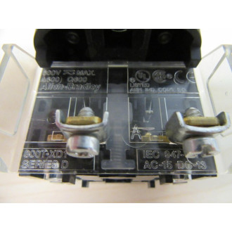 Allen Bradley 800T-FX6A1 Push Button 2-Pos W800T-XD1, XD4 & Legend