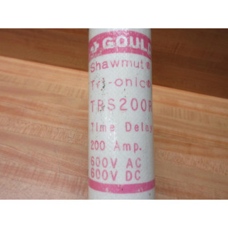 Gould Shawmut Ferraz TRS200R Mersen Fuse Cross Ref 4YZP4 (Pack of 3) - Used