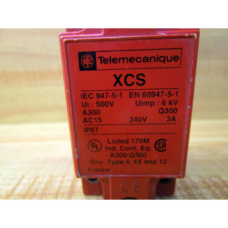 Telemecanique XCS-B703 Limit Switch XCSB703 018539 - Used