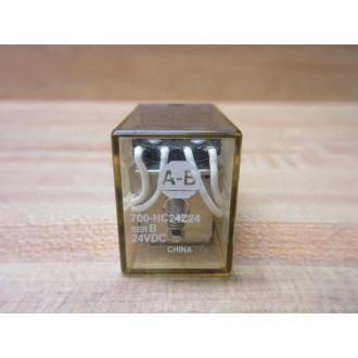 Allen Bradley 700-HC24Z24-24V DC Relay  700HC24Z24-24VDC Series B - Used