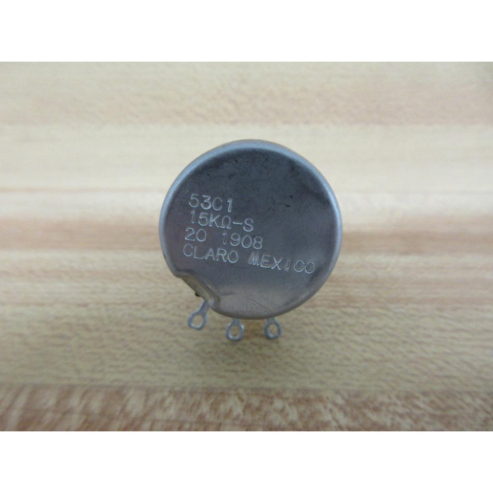 Clarostat 53C1 Potentiometer 15KΩ-S - New No Box