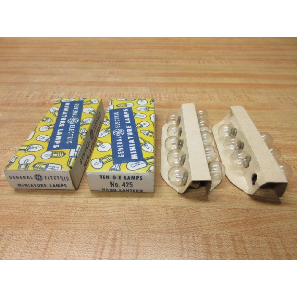 General Electric 425 GE Miniature Light Bulb GE-425 (Pack of 16)
