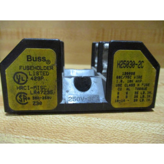 Bussmann H25030-2C Fuse Block - Used