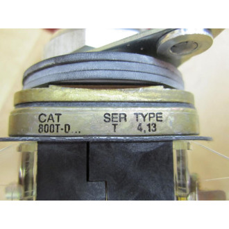 Allen Bradley 800T-D6 Push Button 800TD6 Series T Red - New No Box