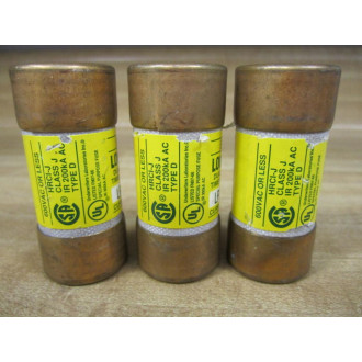 Buss LPJ-45SP Bussmann Fuse Cross Ref 6F367 (Pack of 3) - Used