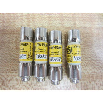 Buss LP-CC-8 Bussmann Fuse Cross Ref 1CX68 (Pack of 4)