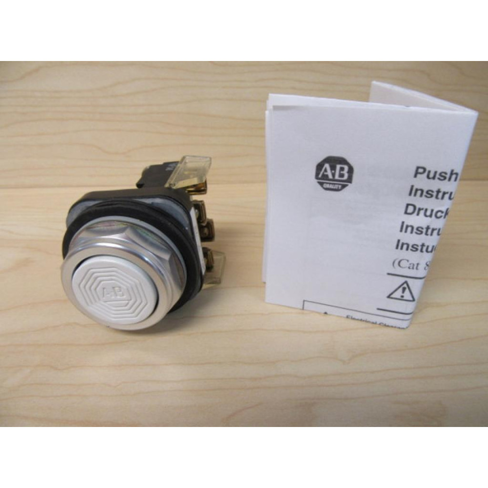 Allen Bradley 800T-A5A White Pushbutton 800TA5A - New No Box