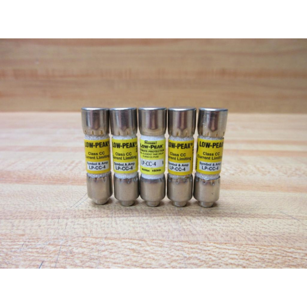 Buss LP-CC-4 Bussmann Fuse Cross Ref 1CX59 (Pack of 5) - New No Box