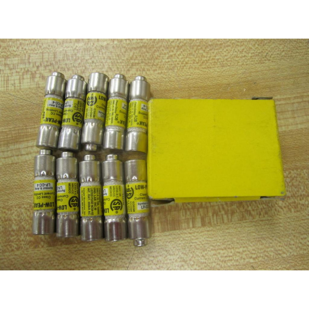 Buss LP-CC-4 Bussmann Fuse Cross Ref 1CX59 (Pack of 10)