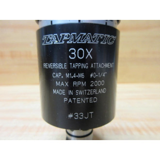 Tapmatic 30X Reversible Tapping Attachment 33JT - Used