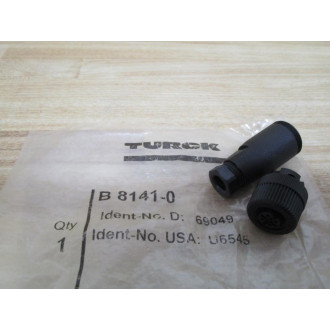 Turck B-8141-0 B81410 Receptacle  U6545