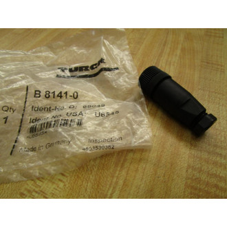 Turck B-8141-0 B81410 Receptacle  U6545